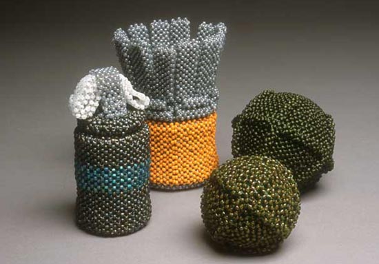 Beadwork Cluster Bombs